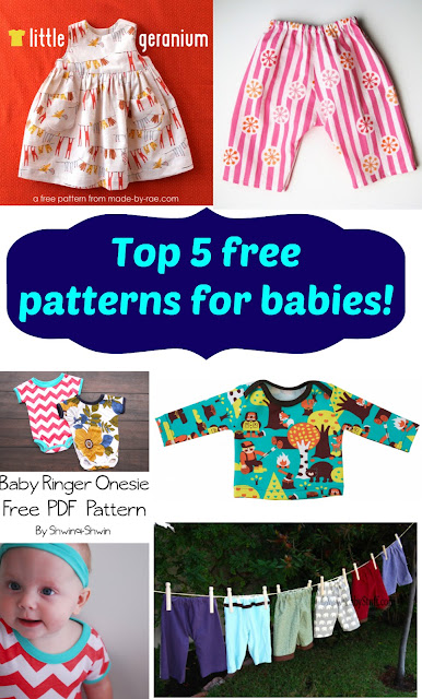 SeeMeSew: Top 5 Free baby patterns