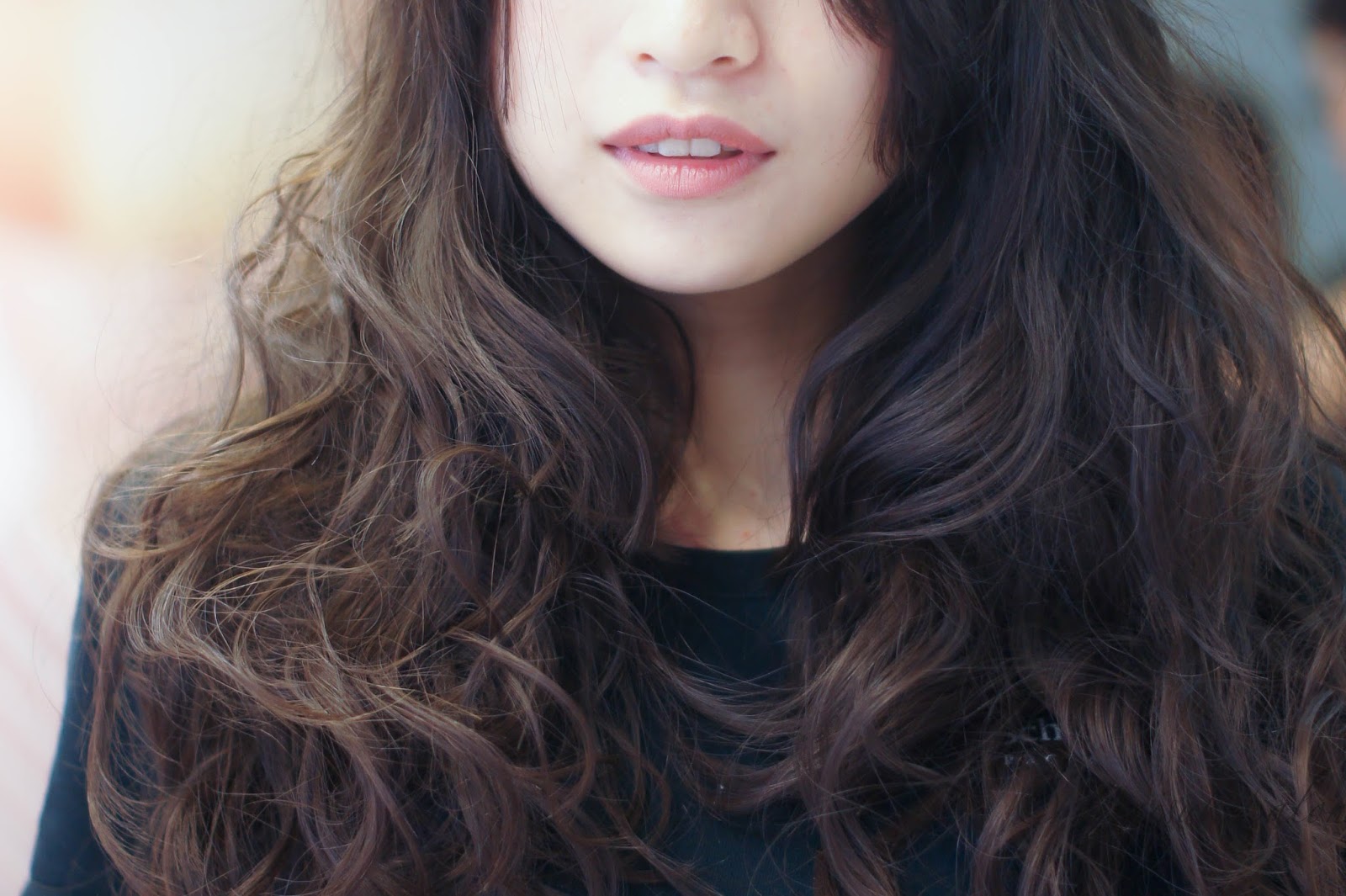 Japanese Air Wave Perm for Long Hair