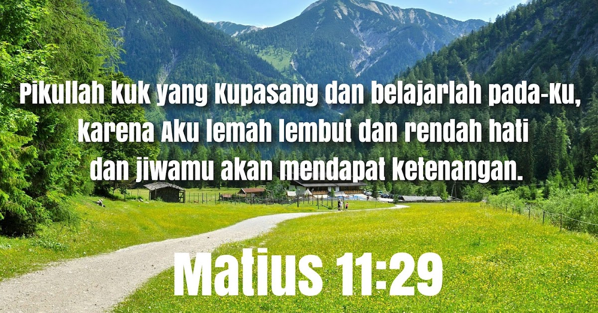 RENUNGAN BACK TO BIBLE: KERENDAHAN HATI YANG SESUNGGUHNYA