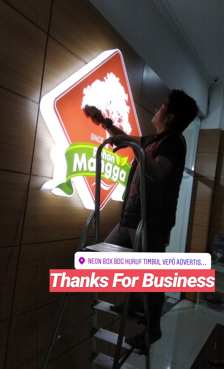NEONBOX BANDUNG MURAH UNIK NEONBOX BANDUNG HURUF TIMBUL