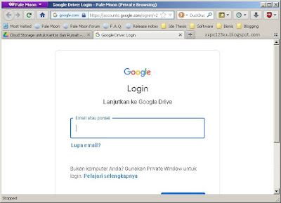 Masukkan e-mail dan password Anda pada Google Drive-Cara Mudah Buat Link Download di Blogspot (Tanpa Koding)