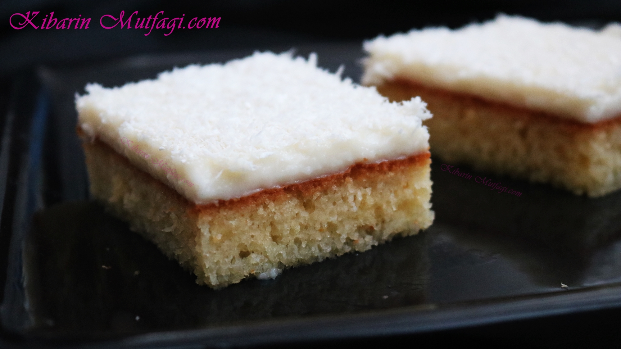 Revani tatlısı tarifi Muhallebili irmik tatlısı nasıl yapılır(büyük