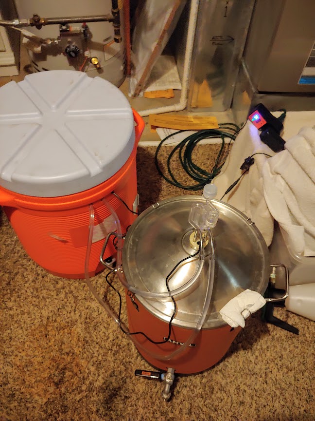 Sheppy's Blog Anvil Cooling to Lager Temperatures