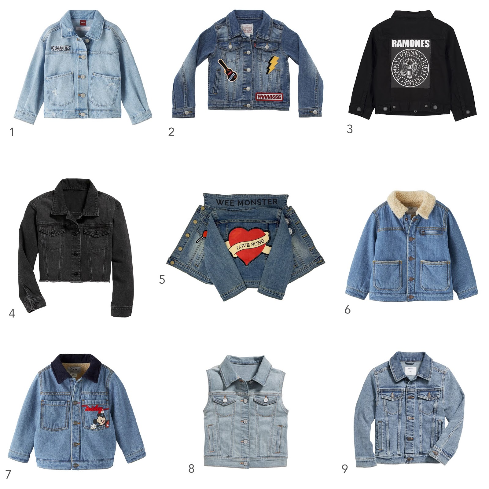 little boys denim jacket