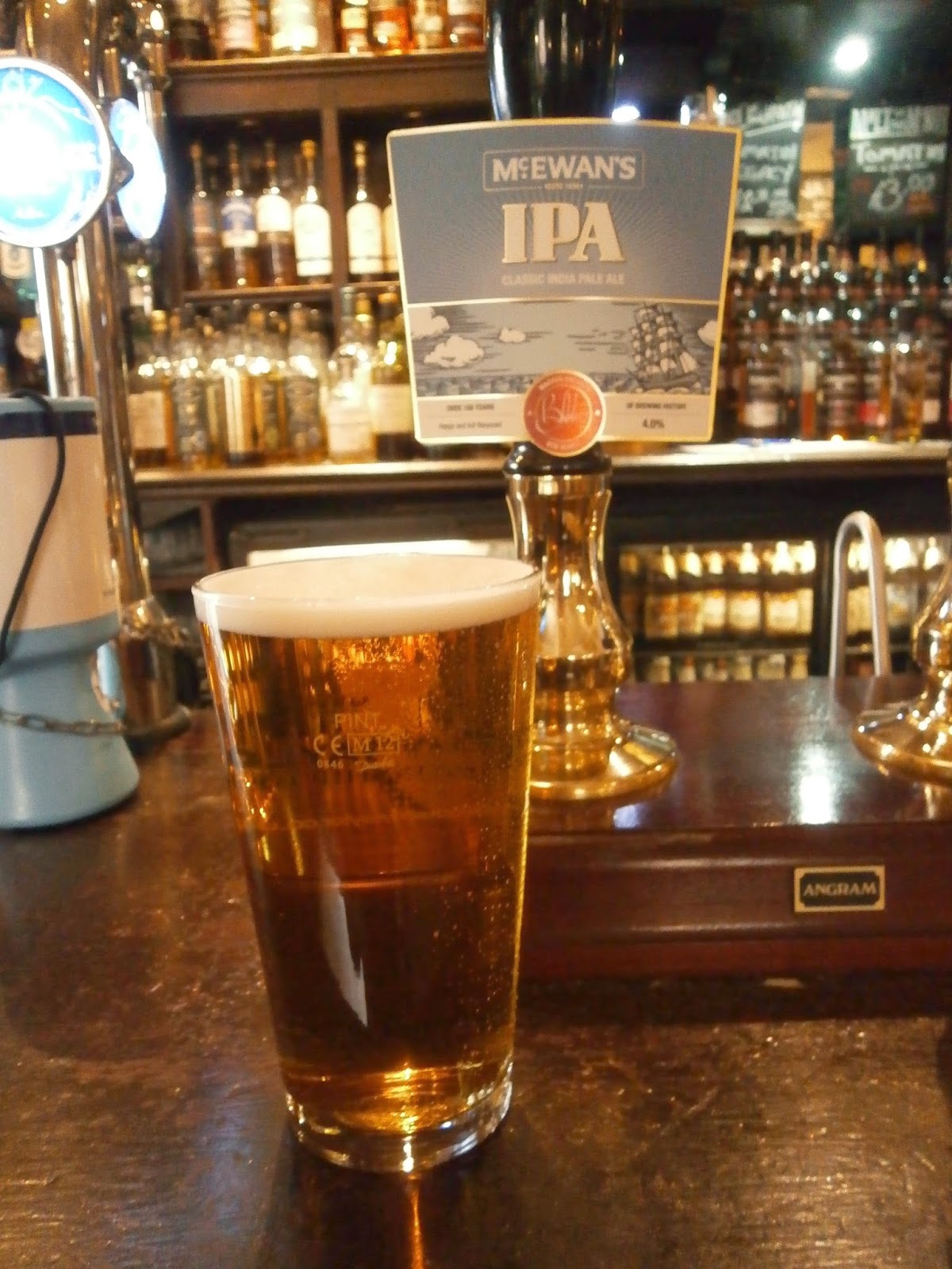 Caskconditioned McEwan’s returns not with a bang but a whimper