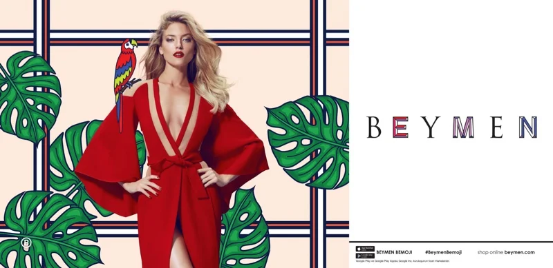 Beymen Spring/Summer 2017 Campaign featuring Martha Hunt