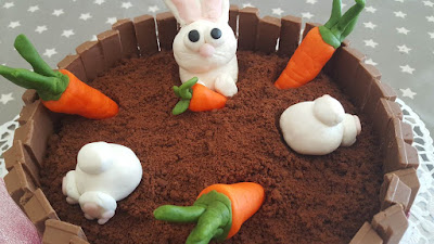 The bunny cake