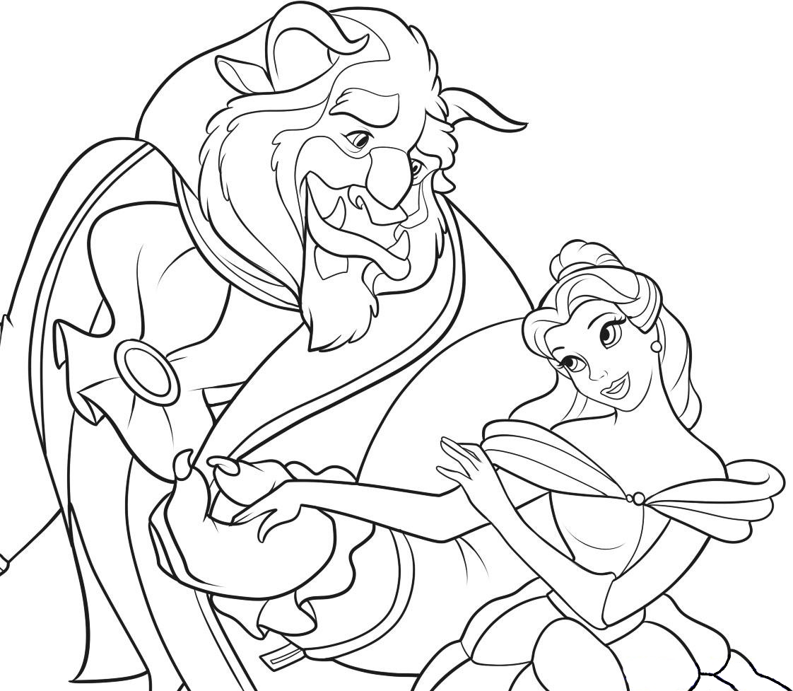 Craftoholic Beauty The Beast Coloring Pages Craftoholic Beauty The Beast Coloring Pages