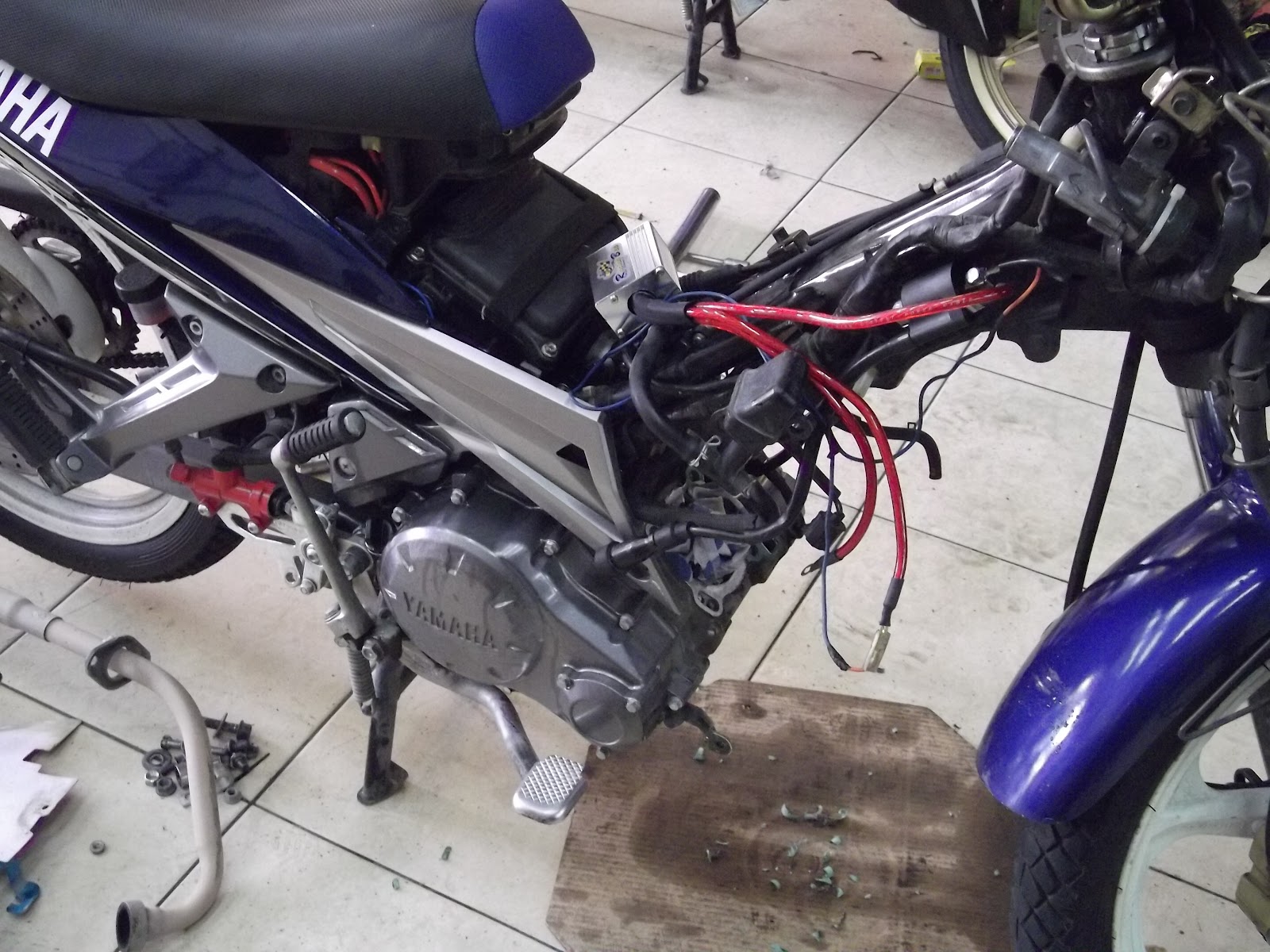 APIEY: Baik Buruk Motosikal Yamaha 135 LC