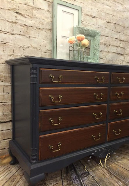 dresser makeover with d. lawless hardware