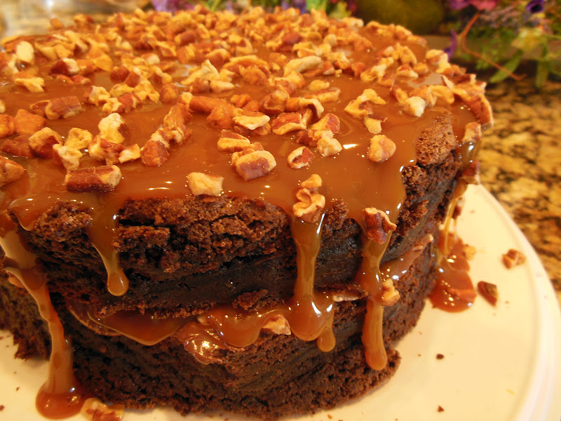 ALL THINGS DELICIOUS: Caramel Brownie Torte...a.k.a. HEAVEN