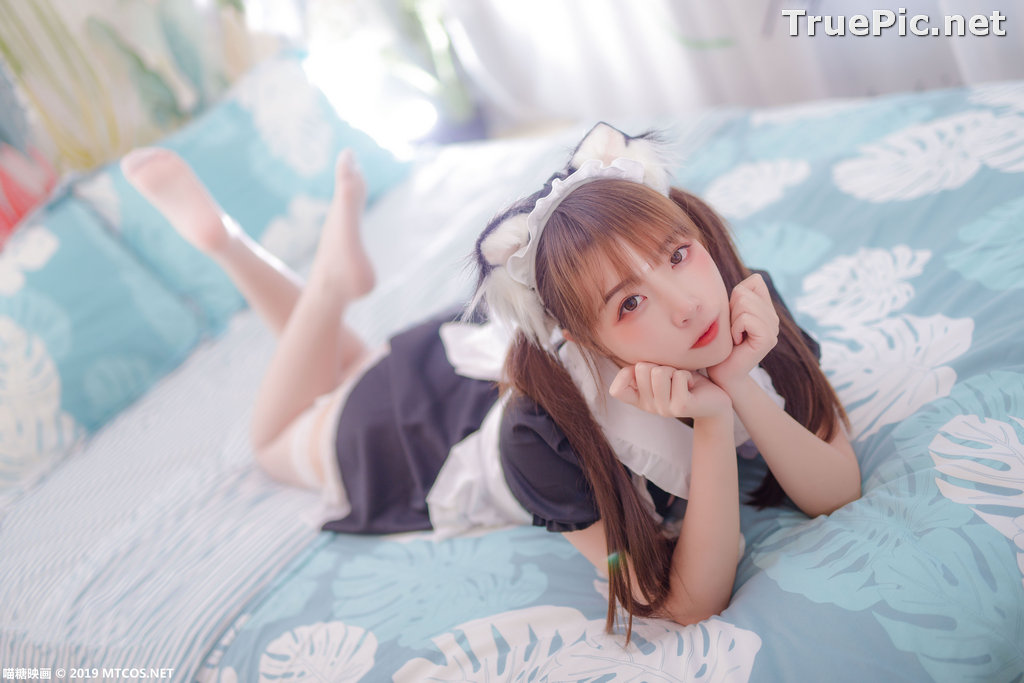 Image [MTCos] 喵糖映画 Vol.049 - Chinese Cute Model - Lovely Maid Cat - TruePic.net - Picture-11