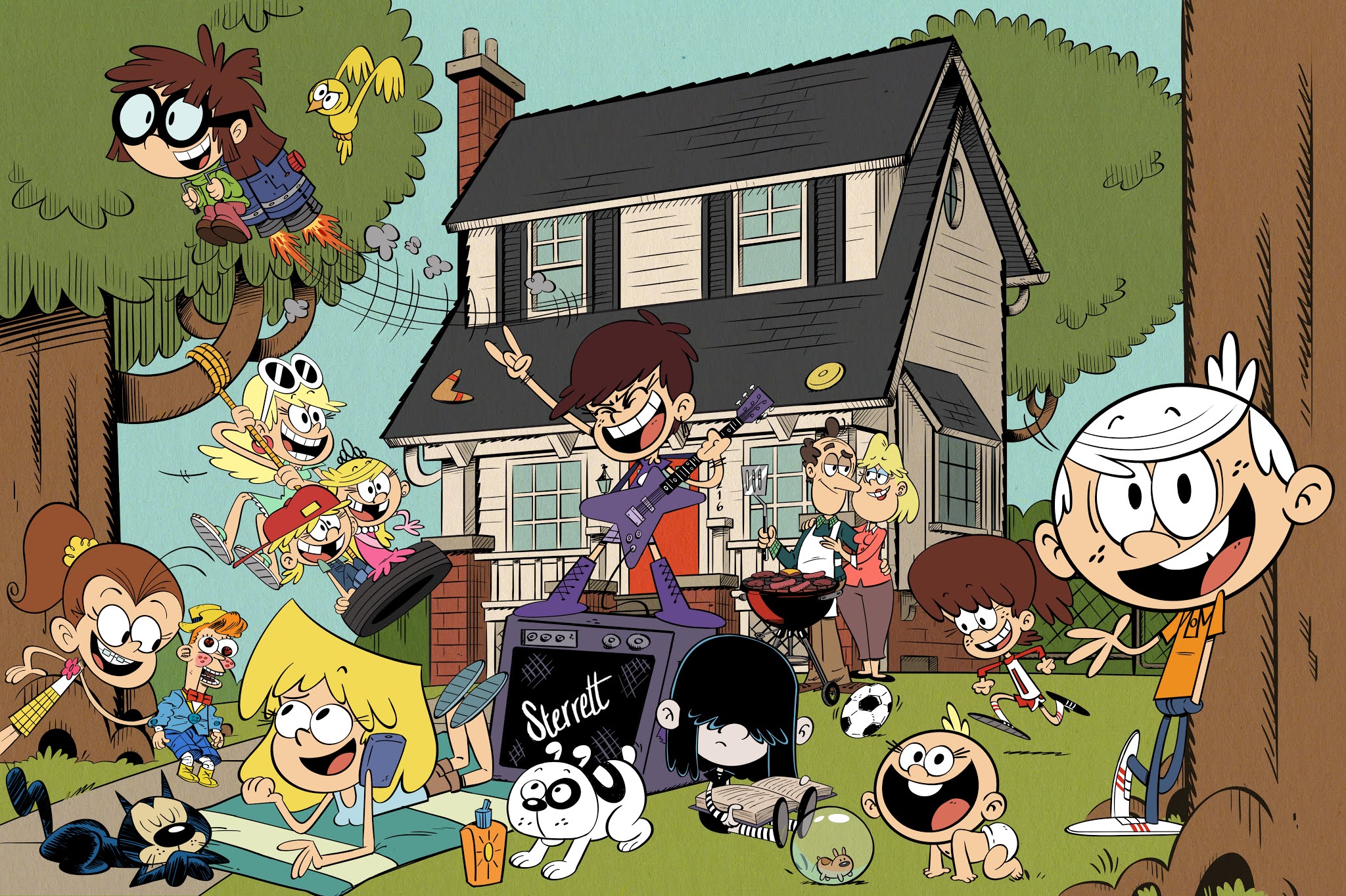 Nickalive Nickelodeon To Premiere New The Loud House Episodes Dad 