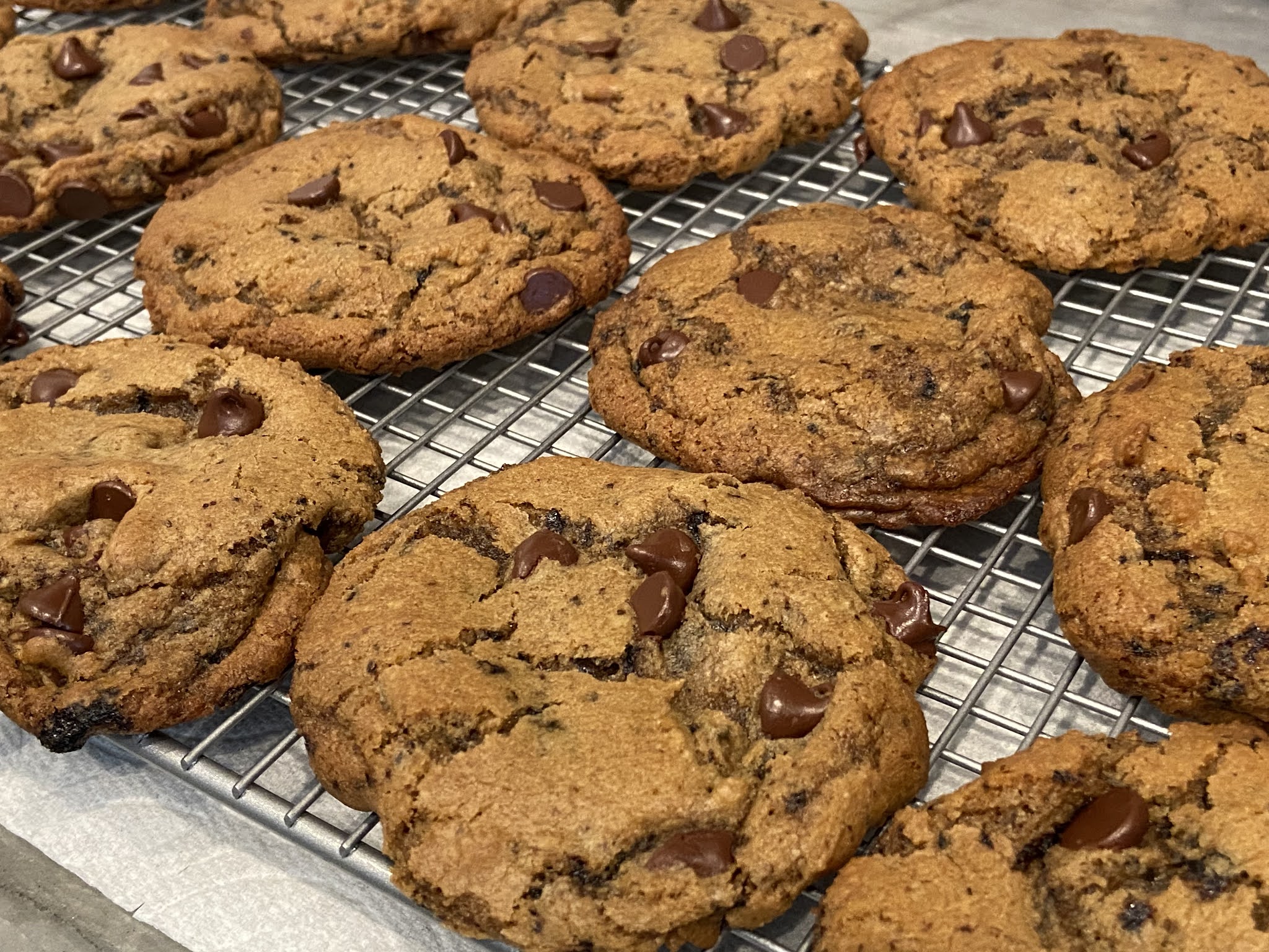 The Pastry Chef's Baking Browned Butter Espresso Chocolate Chip Cookies