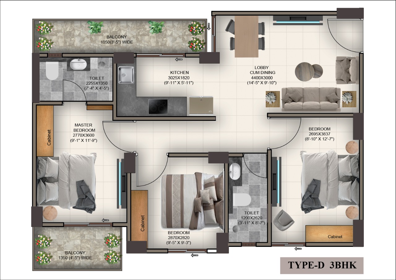 Advitya Homes Floor Plan