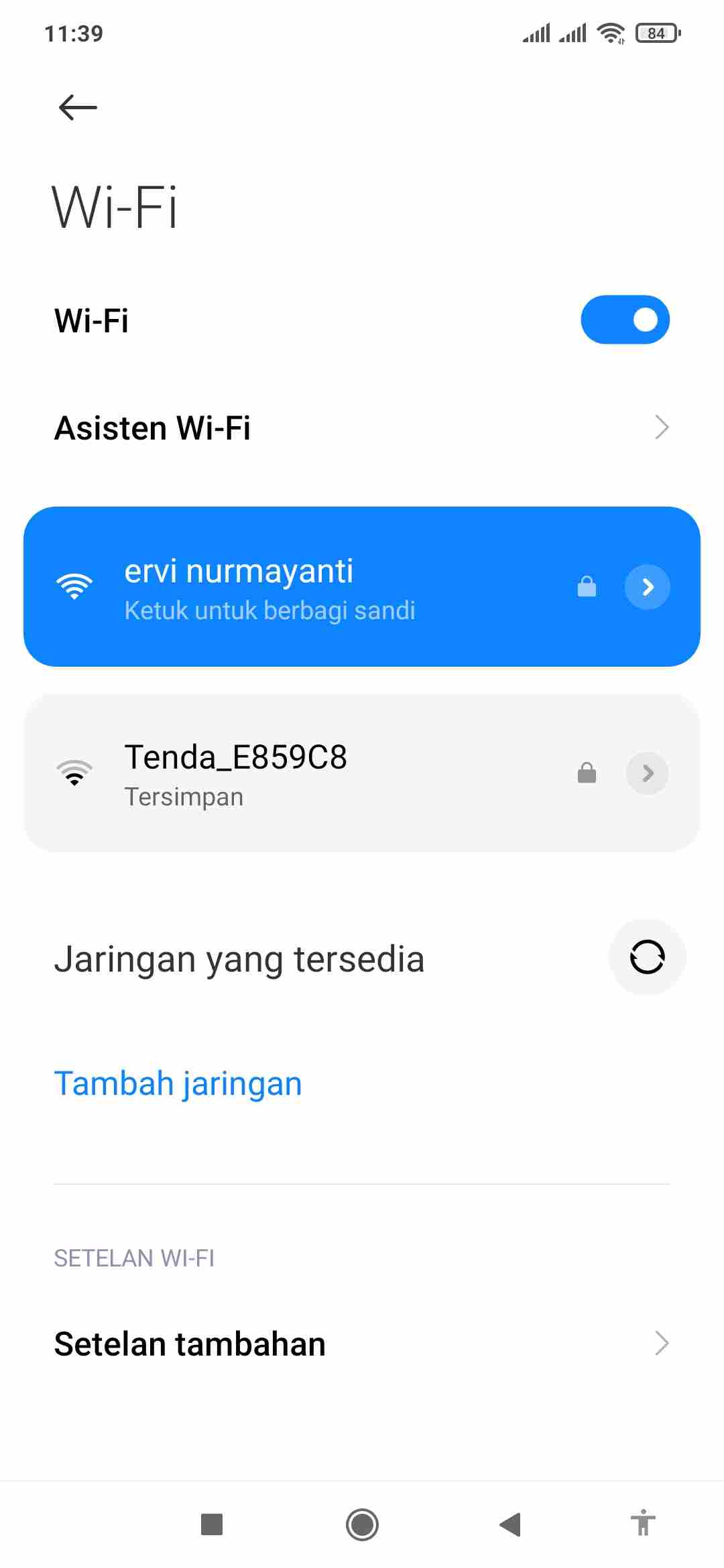 Mengetahui Password Wifi Di Hp Cara Mengetahui Password Wifi Yang Sudah Terhubung di Hp Xiaomi