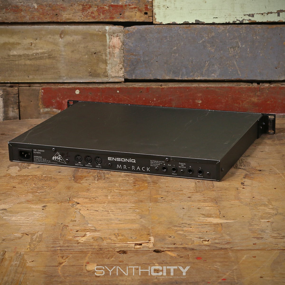 Ensoniq MR Rack 音源モジュール 往年の名器 ENSONIQ MR-RACK!! 音源モジュール