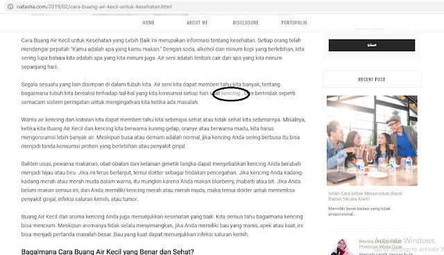 cara menghapus broken link dalam artikel blog