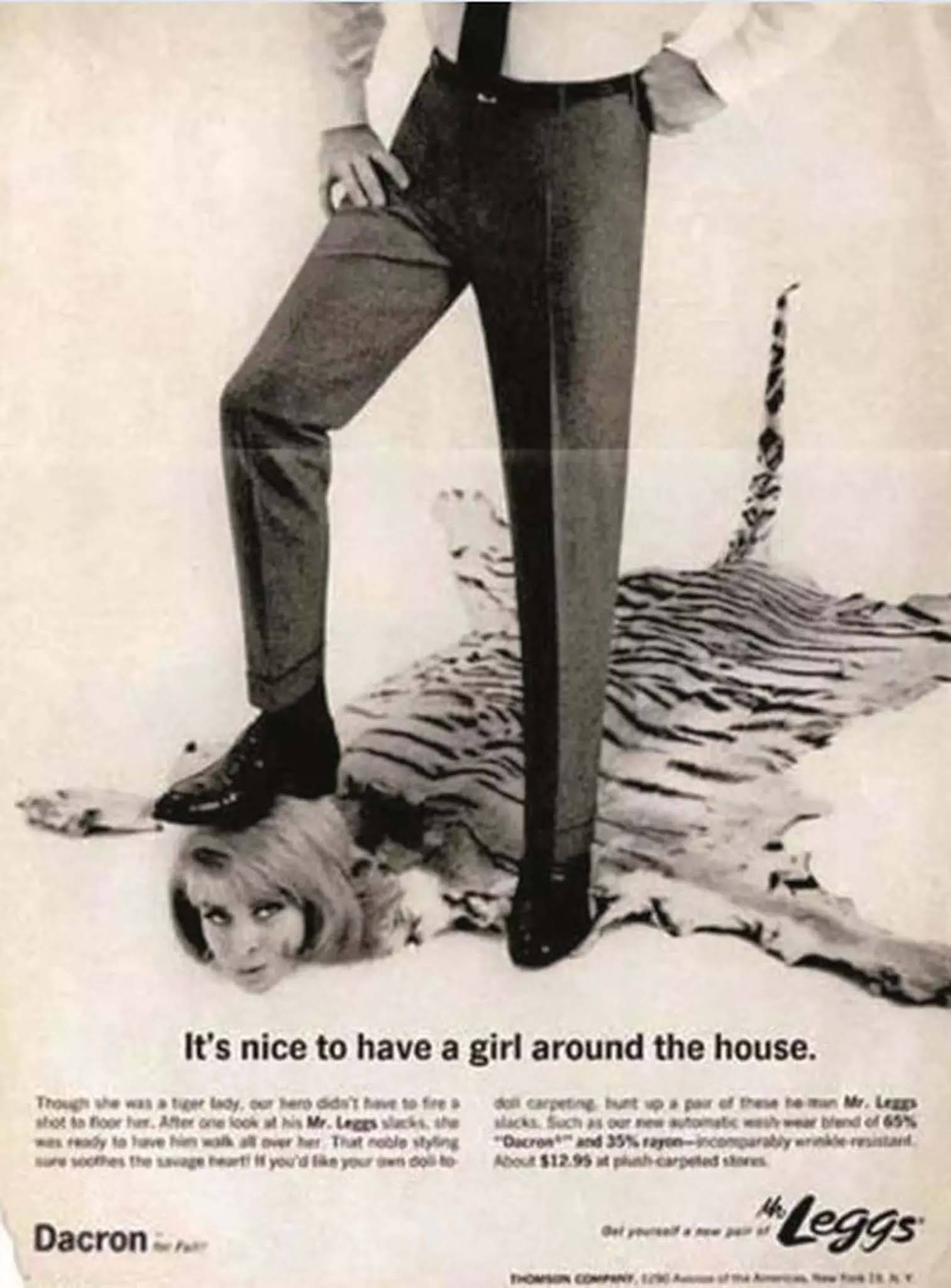 Sexist and offensive vintage ads that would never fly today, 1940-1980