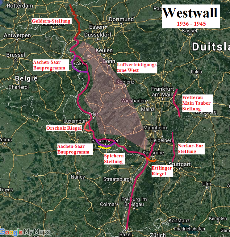Aachen westwall Siegfried Line,