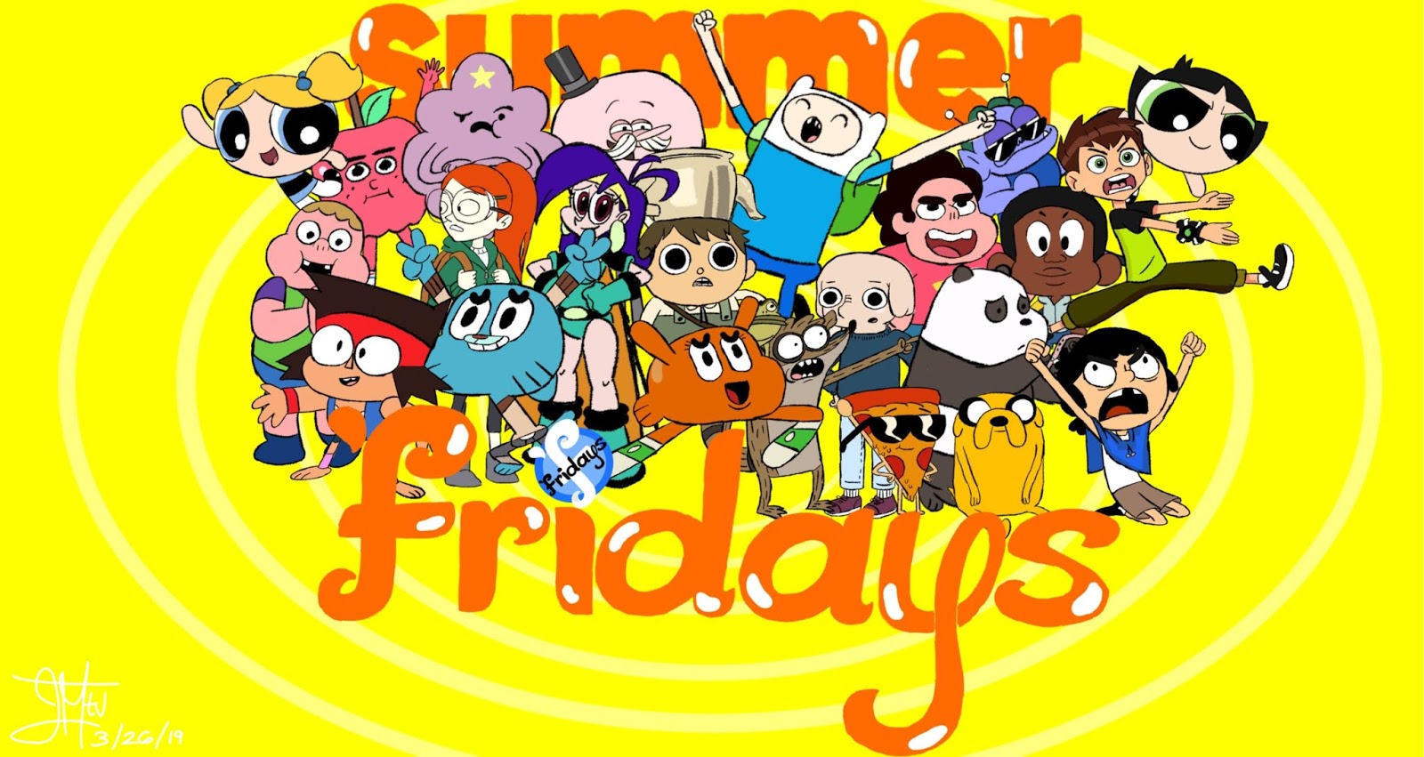 Jmtv Studios My Cartoon Cartoon Cartoon Network Fridays Logos.