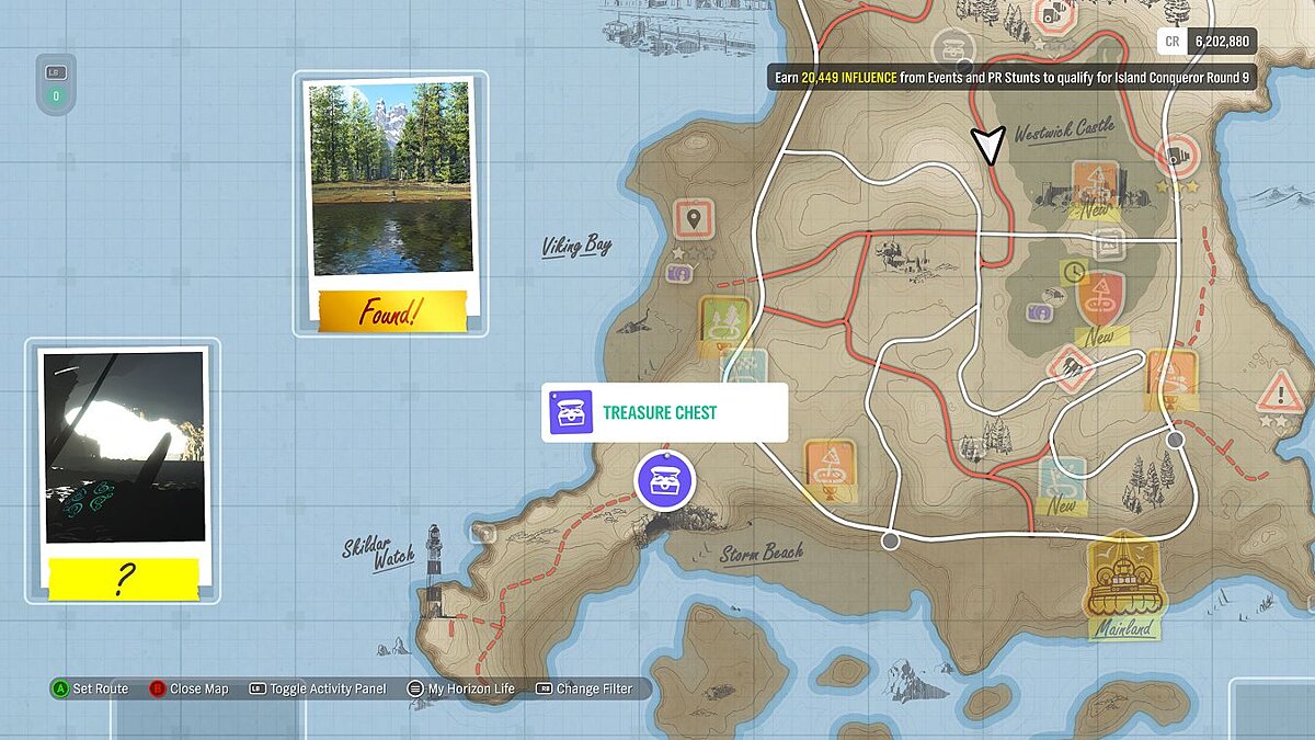 Карта сокровищ forza horizon 4 fortune island