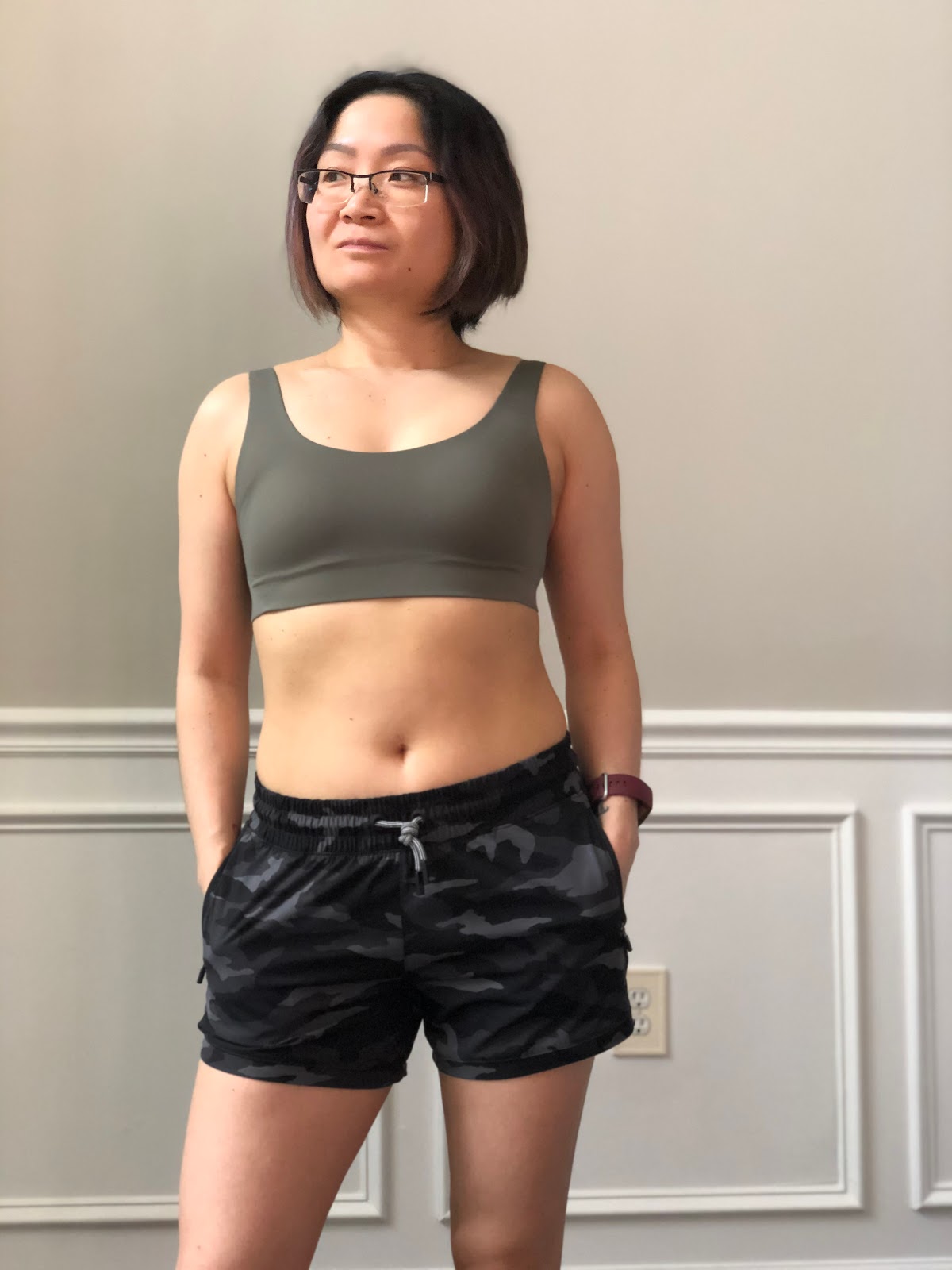 Fit Review! In Alignment Straight Strap Bra & Athleta Girl All Play Short