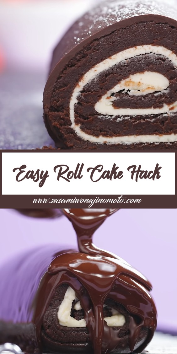 Easy Roll Cake Hack Just Easy Recipe