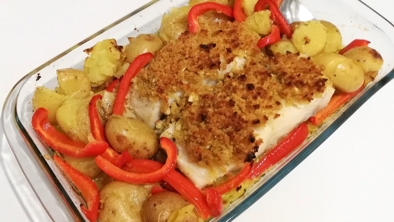 Receitas de Portugal Bacalhau com Broa e Batata a Murro