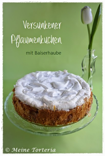 Versunkener Pflaumenkuchen mit Baiserhaube aus der Lecker Bakery ...