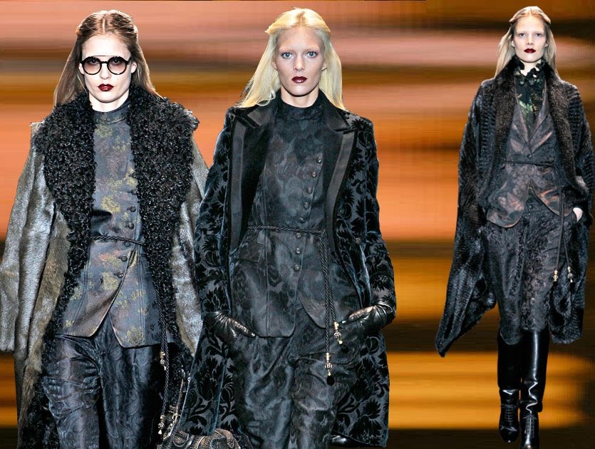 Fashion & Lifestyle: Gucci WWI Military Style Fall 2012 Womenswear