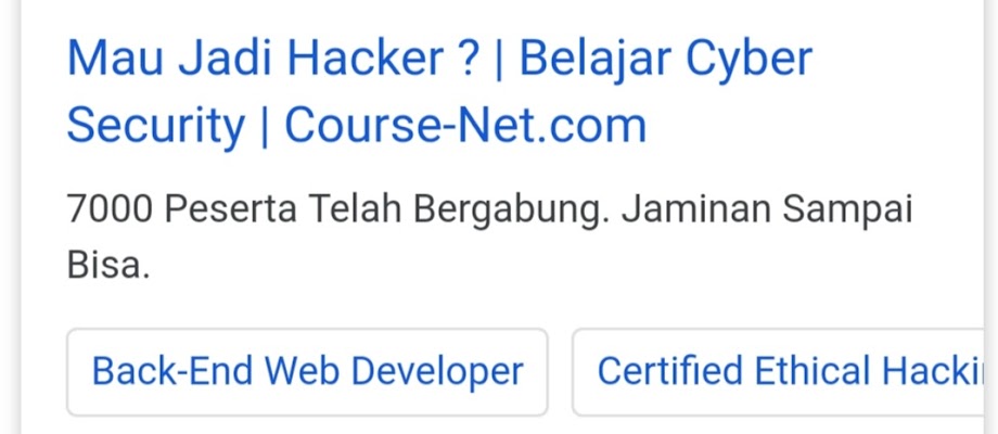 Bug Xss (course-net.com)