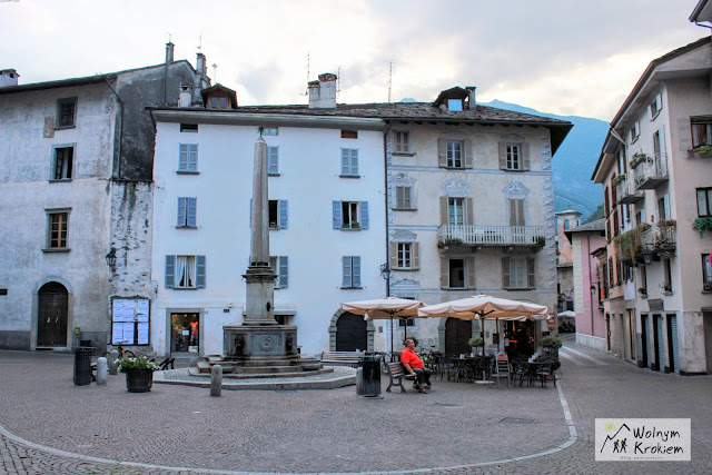 Chiavenna - górskie miasteczko we Włoszech