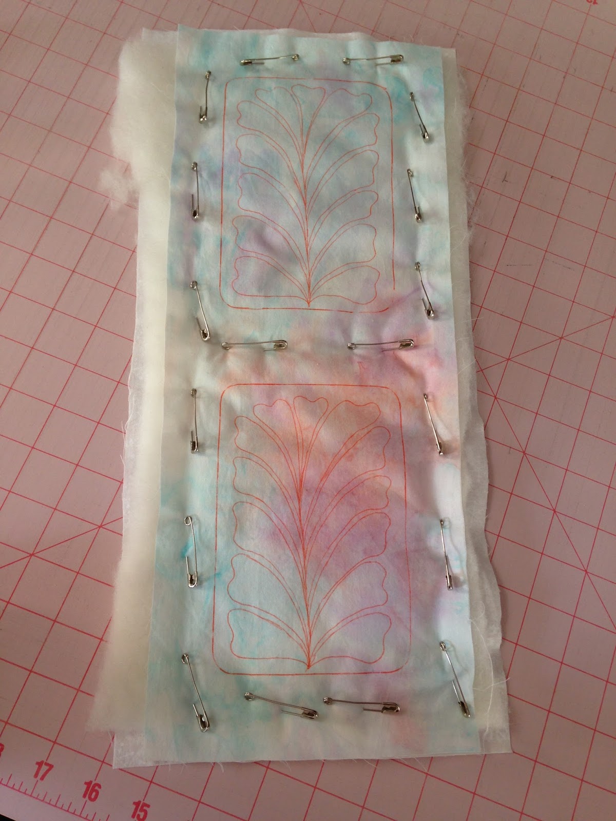 Quilt to the Edge.... Quilted Postcards for mailing