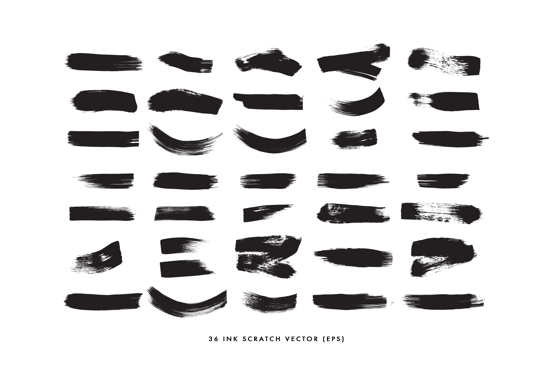 Free DEMO Ink Scratch Vector & Animation Overlay