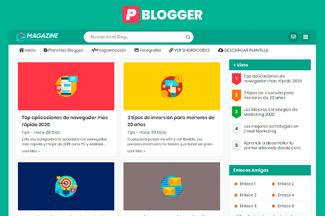 Magazyne Plantilla Blogger Gratis Magazyne Plantilla Blogger Gratis