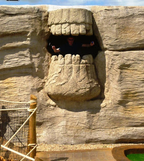 Adventure Golf course at Funder Park in Dawlish Warren Adventure Golf course at Funder Park in Dawlish Warren