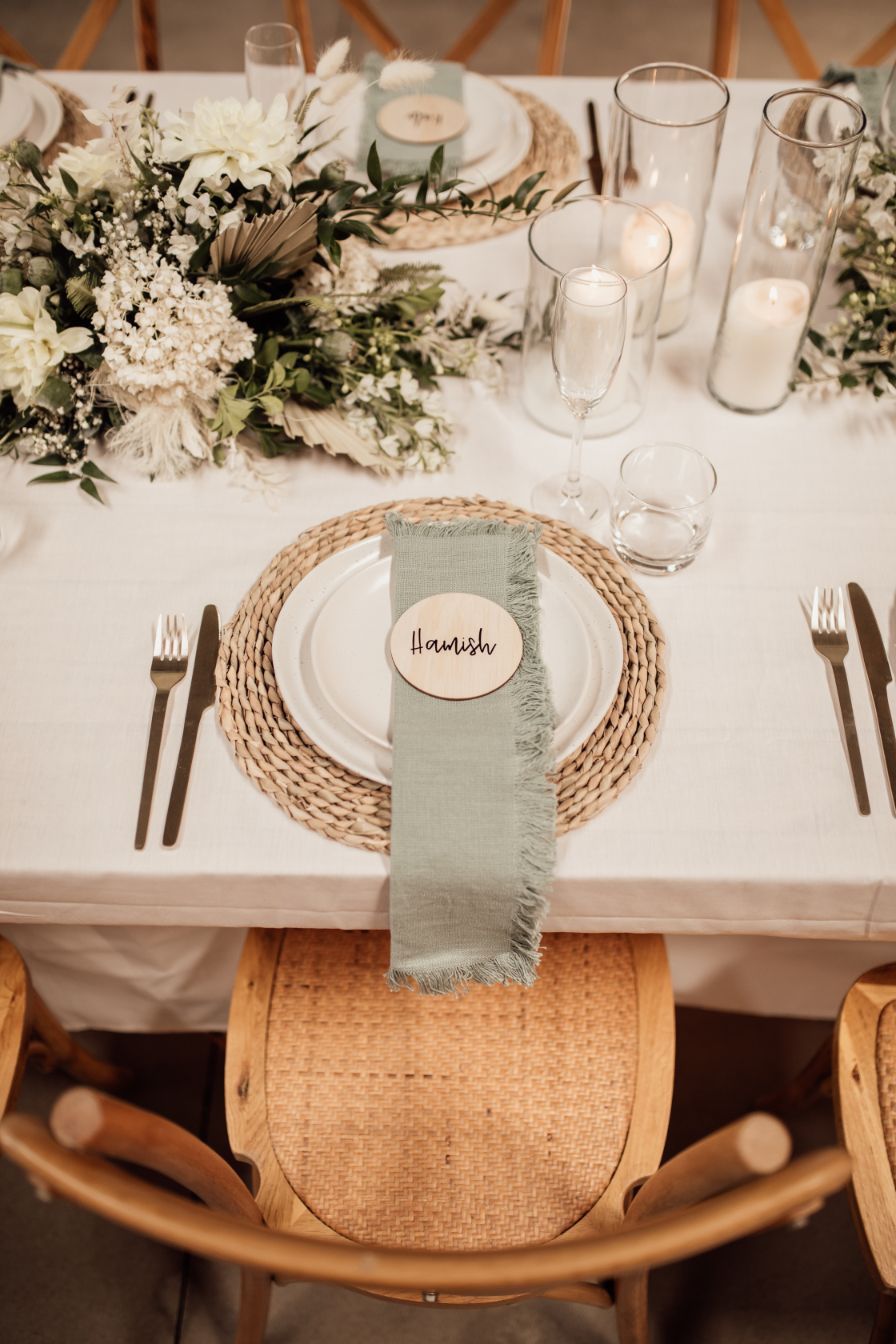 to the aisle australia | mini label co toowoomba fleur and mae photography custom place cards event wedding signage weddings decor styling