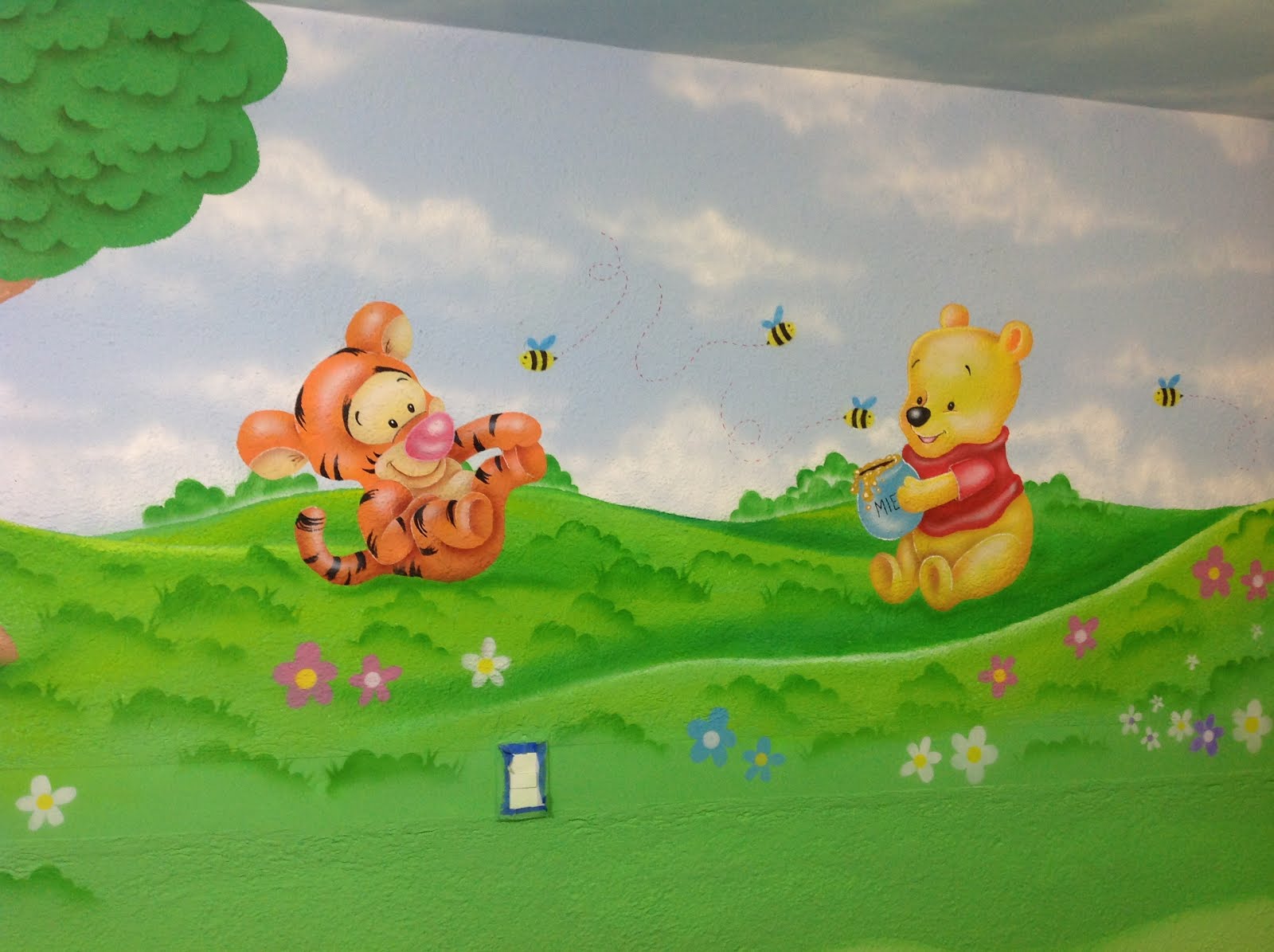 MURALES EN RECAMARA INFANTIL