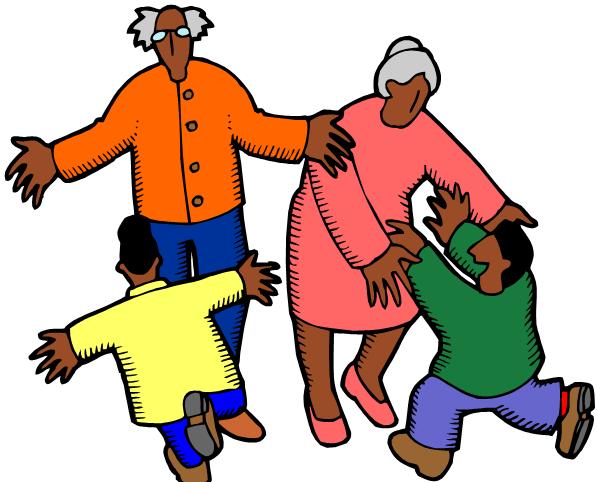 free clipart african american grandparents - photo #31