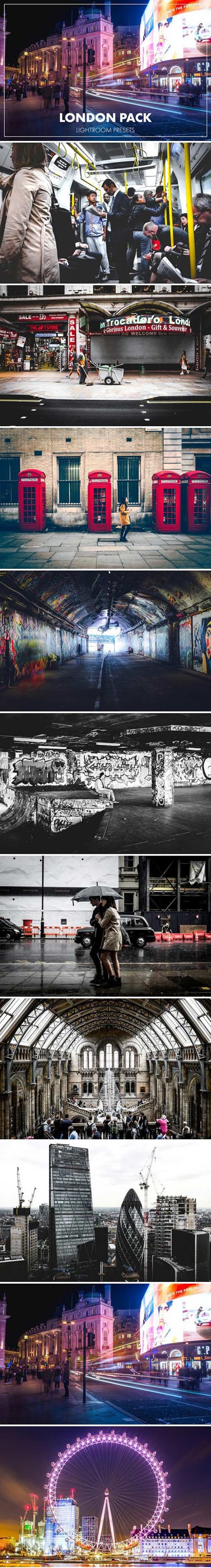 CM - Lightroom Presets - London Pack 2357014 2
