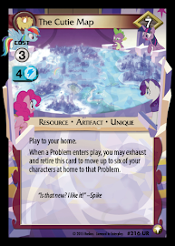 My Little Pony The Cutie Map Equestrian Odysseys CCG Card