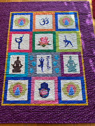 Yogaquilt voor Jorinde.