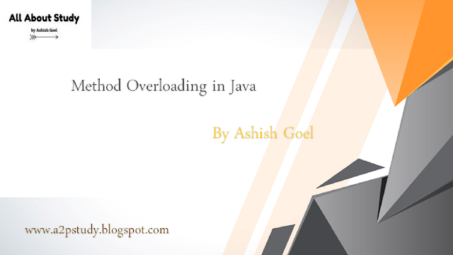 Method Overloading in Java PPT