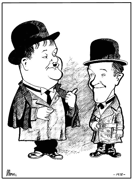 FERNANDO LLERA 'TOONS: My Laurel & Hardy Cartoon Collection