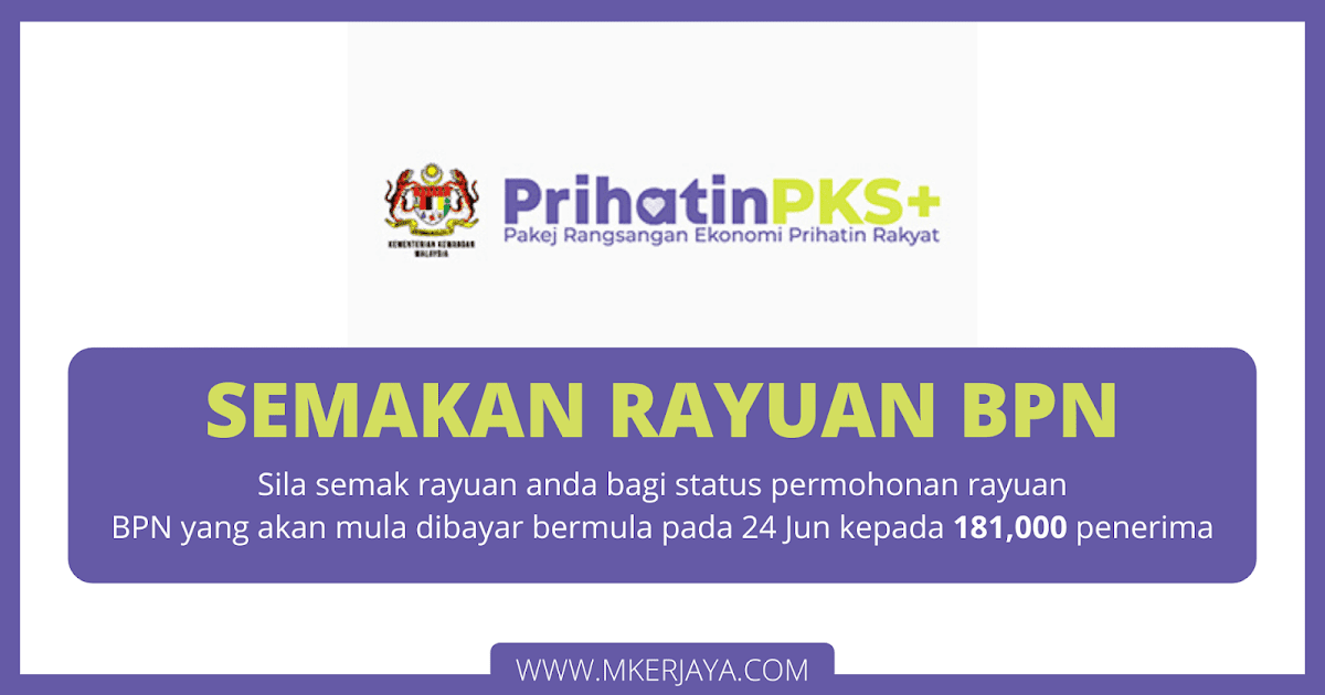 Tarikh bayaran bpn fasa 3