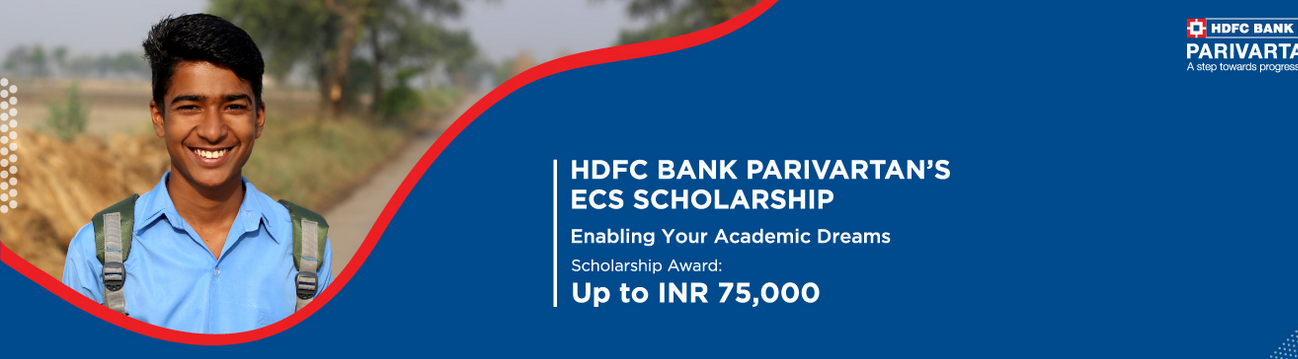 HDFC Bank Parivartan's ECS Scholarship for 2021
