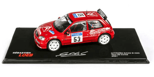 Sébastien Loeb Collection Citroën Saxo Super 1600 Tour De Corse 2001