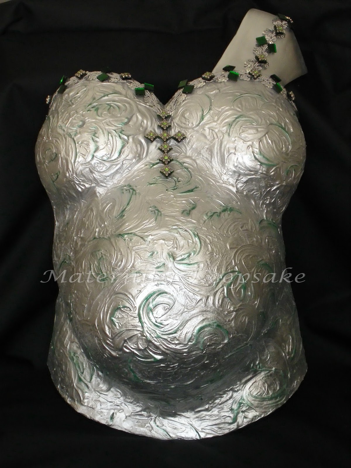 Professional Belly Casting in Phoenix, Arizona and Precious Newborn