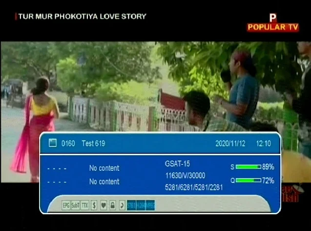 Popular TV Frequency, Popular Assamese Movie channel Popular TV assam, Know Frequency and Channel Number